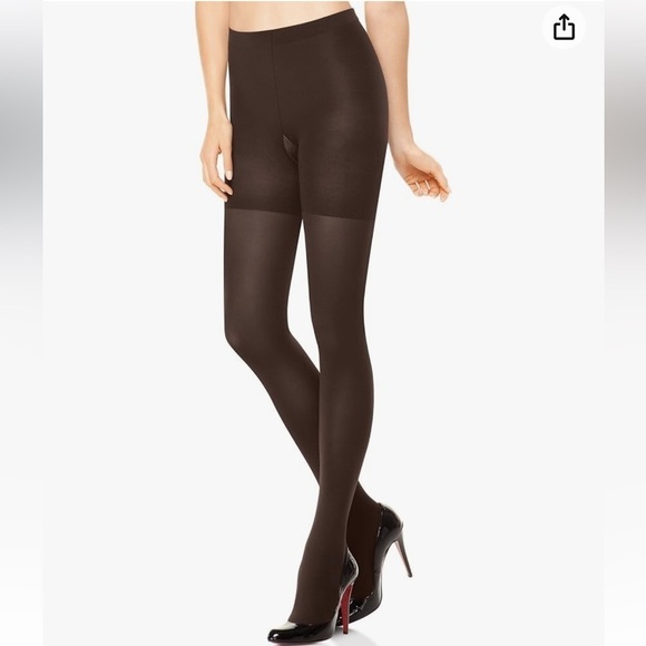 NEW SPANX Women's Body Shaping Tight-End Tights Original in Bittersweet Size G - Picture 4 of 6